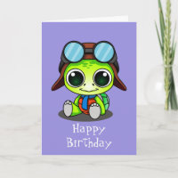 Schattige Chibi Cartoon Schildpad Gelukkige Verjaa