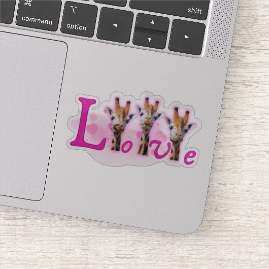 Schattige Chibi giraffe stickers (Detail)