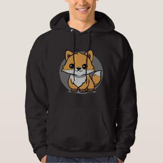 Schattige Chibi Kawaii Baby Fox Lover 20 Hoodie