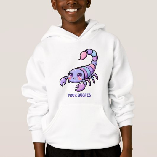 Schattige Chibi Schorpioen Zodiac (Voorkant)