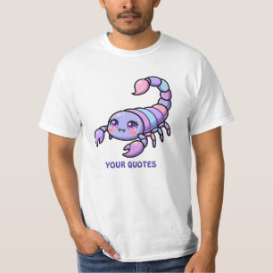 Schattige Chibi Schorpioen Zodiac T-shirt