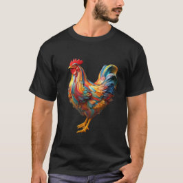 Schattige Chicken T Shirt voor Mannen Vrouwen Boer
