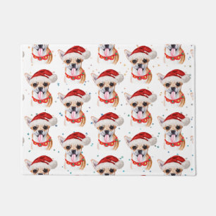 Schattige Chihuahua-hond kerstpatroon Deurmat