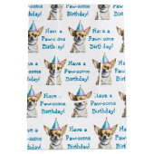 Schattige Chihuahua in Verjaardag Pet Medium Cadeauzakje (Achterkant)