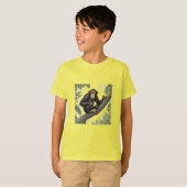 Schattige chimpansee t-shirt (Voorkant volledig)