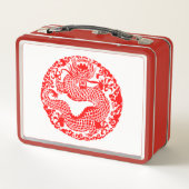 Schattige  Chinees Drakendoos (Achterkant)