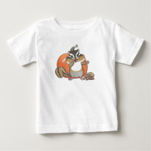 Schattige Chipmunk (Eekhoorn) Pumpkin Baby T-shirt