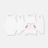 Schattige chique aangepaste bruidsmeisje voorstel  bedankdoosjes (Uitgevouwen)