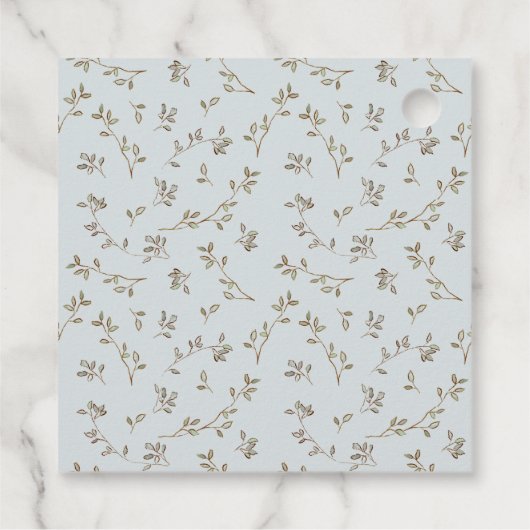 Schattige chique jongen baby kleding essentieel Ba Bedankjes Labels (Achterkant)