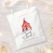 Schattige Circus Carnaval kind Party Favor Bag Bedankzakje (Geknipt)