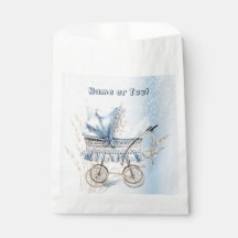 Schattige Classic Baby kinderwagen Blauw Bloemen M
