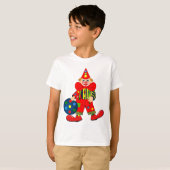 Schattige clown T-shirt (Voorkant volledig)
