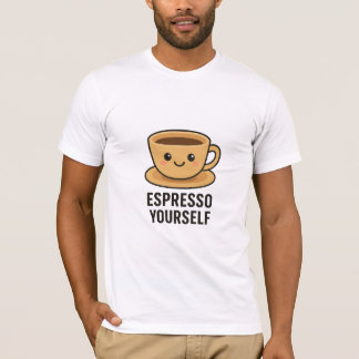 Schattige Coffee Pun T-shirt