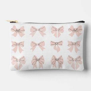 Schattige Coquette Strik Roze Blos Etui
