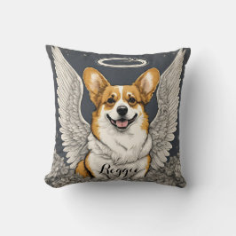 Schattige Corgi Angel Art Kussen