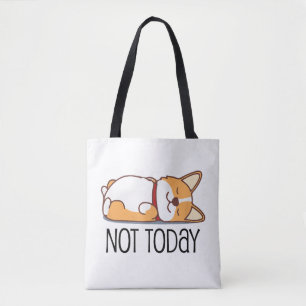 Schattige Corgi Cadeau Grappige Hond Liefhebber Ni Draagtas