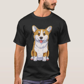 Schattige Corgi Funny Dog Gift voor Corgi-liefhebb T-shirt