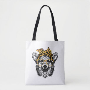 Schattige Corgi Funny Dog Lover Gift Draagtas