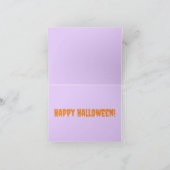 Schattige Corgi Heks Waterverf Feestdagen Kaart (Binnen)