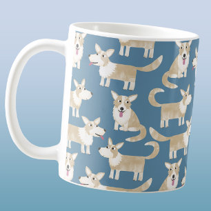 Schattige Corgi Hond Koffiemok