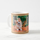 Schattige Corgi Koffiemok (Voorkant links)
