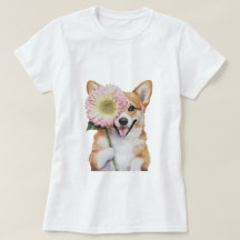 Schattige Corgi Waterverf Illustratie