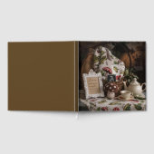 Schattige Cottagecore setup fotoboek aandenken Gastenboek (Volledig)