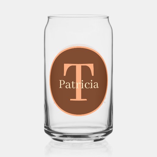 Schattige Country varken liefhebbers toevoegen mon Blikvorm Glas (Achterkant)