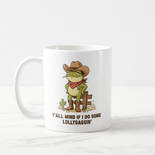 Schattige Cowboy Kikker Lummelend Western Kikker H Koffiemok