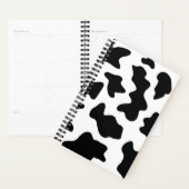 schattige cowboy, koe zwart-wit boerderij planner (Display)