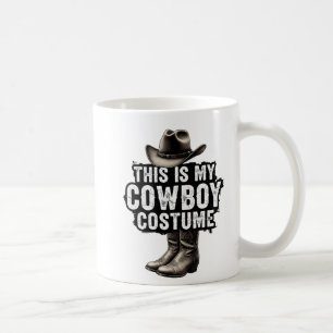 Schattige Cowboy Western Cowboy Outfit Mannen Koffiemok