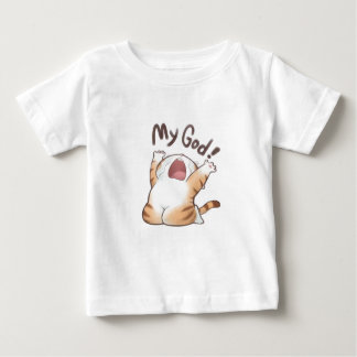 Schattige Crying Cat Meme Grappig T-shirt