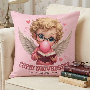 Schattige Cupido Universiteit Bubble Gum Engel Est Kussen