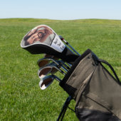 Schattige Custom Beste Papa Ever Foto Golf Head Ho Golfheadcover (Insitu)