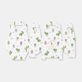 Schattige Custom Cactus Baby shower Bedankdoosjes (Uitgevouwen)