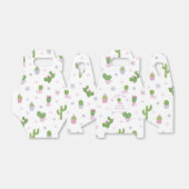 Schattige Custom Cactus Baby shower Bedankdoosjes (Uitgevouwen)