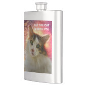 Schattige Cute Calico Cat Flacon (Links)