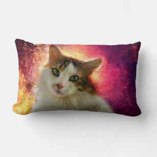 Schattige Cute Calico Cat Kussen