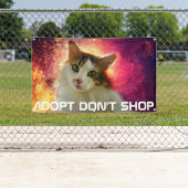 Schattige Cute Calico Cat Spandoek (Insitu)