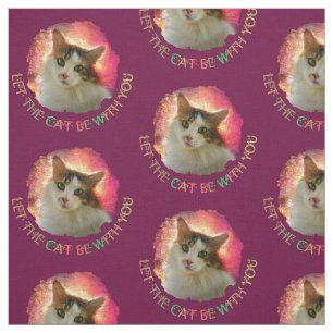 Schattige Cute Calico Cat Stof