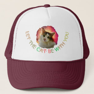 Schattige Cute Calico Cat Trucker Pet