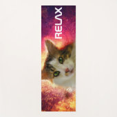 Schattige Cute Calico Cat Yogamat (Voorkant)