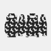 Schattige Dachshund Doxie Pattern Bedankdoosjes (Uitgevouwen)