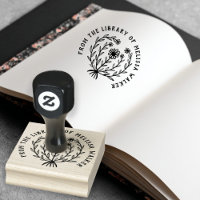 Schattige Daisy Bloemige AANPAS UW TEKST Ex Libris