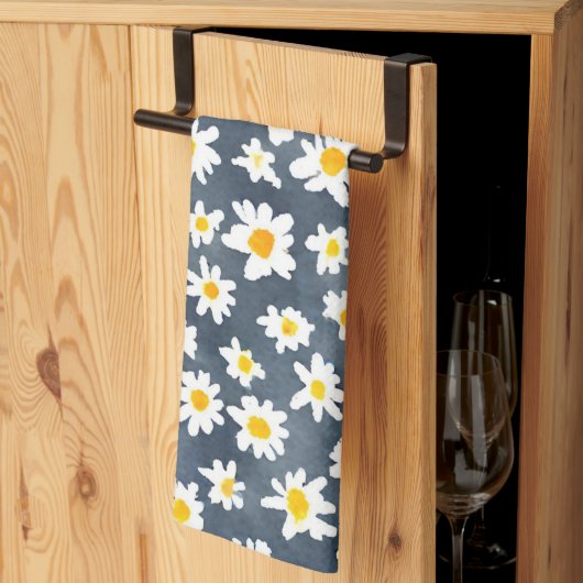 Schattige Daisy Flower Botanical patroonschool mei Theedoek (Derde Gevouwen)