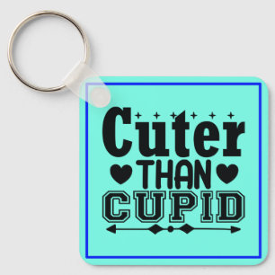 Schattige dan Cupido Sleutelhanger