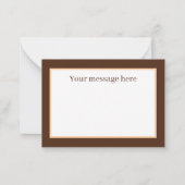 Schattige dank u bericht toevoegen Hedgehog Notitiekaartje (Achterkant)