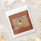 Schattige dat je Halloween hebt geboeid Bedankzakje (Geknipt)