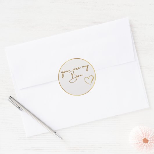 Schattige dat je mijn slechte sticker bent (Envelop)