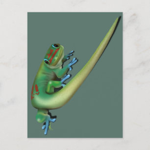 Schattige Day Gecko (de jij die tegen me praat? Te Briefkaart